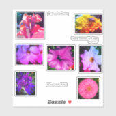 Bloemenkind stickers (Vel)