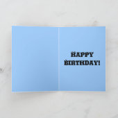 Bloemenkind... Verjaardag Kaart. Kaart (Binnen)