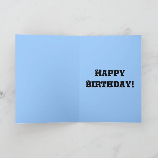 Bloemenkind... Verjaardag Kaart. Kaart (Binnen)