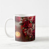 Bloemenklassieke mok (Links)