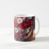 Bloemenklassieke mok (Voorkant rechts)
