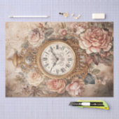  Bloemenklok Tijdloze Elegantie Tissuepapier (Craft)