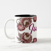  bloemenkoffie met twee tonen mok (Links)