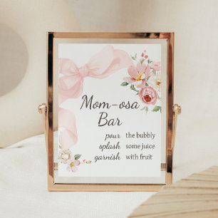 Bloemenkoket Baby in Bloom Mom Osa Bar Poster