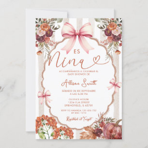 Bloemenkoket Es Nina Spaans Baby shower Kaart
