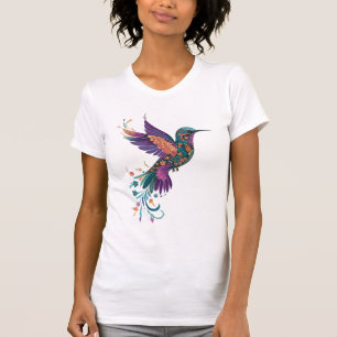 Bloemenkolibrie T-shirt
