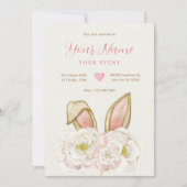 Bloemenkonijn Kaart (Voorkant)