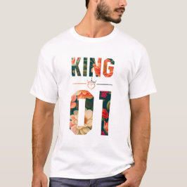 Bloemenkoning en koningin 01 t-shirt