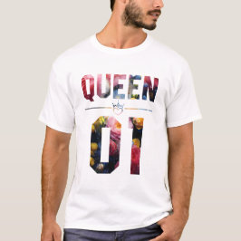 Bloemenkoning en koningin 01 t-shirt