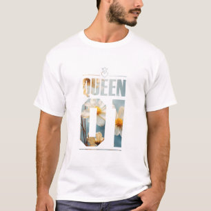 Bloemenkoning en koningin 01 t-shirt