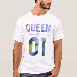 Bloemenkoning en koningin 01 t-shirt