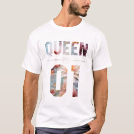 Bloemenkoning en koningin 01 t-shirt