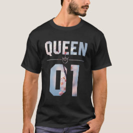 Bloemenkoning en koningin 01 t-shirt