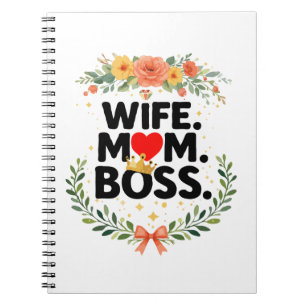 Bloemenkoningin van de Moederliefde – Elegant Bota Notitieboek