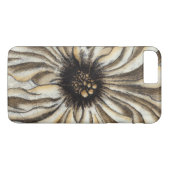 Bloemenkop Fresco op Tane Achtergrond Case-Mate iPhone Case (Achterkant (Horizontaal))