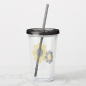 Bloemenkracht Acryl Drinkbeker (Achterkant)