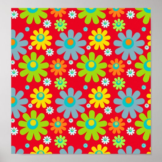Bloemenkracht Deco Poster (Voorkant)