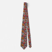 Bloemenkracht Hippy Halsband Stropdas (Voorkant)