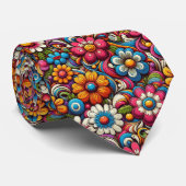 Bloemenkracht Hippy Halsband Stropdas (Opgerold)