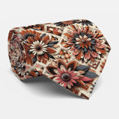 Bloemenkracht Hippy Halsband Stropdas (Opgerold)