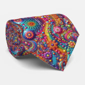 Bloemenkracht Hippy Halsband Stropdas (Opgerold)