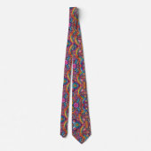 Bloemenkracht Hippy Halsband Stropdas (Achterkant)