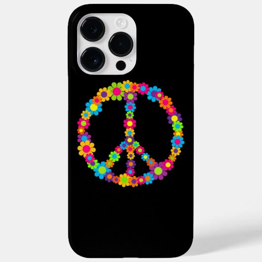 Bloemenkracht Vrede Case-Mate iPhone Case (Achterkant)
