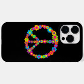 Bloemenkracht Vrede Case-Mate iPhone Case (Achterkant (horizontaal))