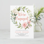 Bloemenkrans blos bloesem met hortensia in de stri kaart (Staand voorkant)