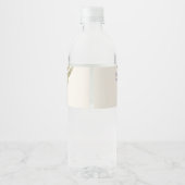  bloemenkrans bruiloft gunst Labels lavendel Waterfles Etiket (Achterkant)