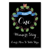  Bloemenkrans Bunco Tafel Kaart #1 (Achterkant)