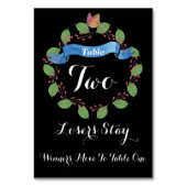  Bloemenkrans Bunco Tafel Kaart #2 (Achterkant)