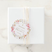 Bloemenkrans Eerste Heilige Communie Bedankjes Labels (In situ)