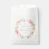 Bloemenkrans Eerste Heilige Communie Bedankzakje (Voorkant)