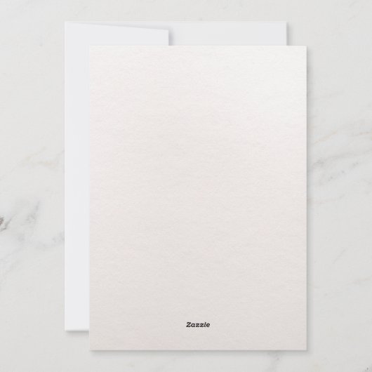  bloemenkrans konijn Happy Easter Feestdagenkaart (Achterkant)