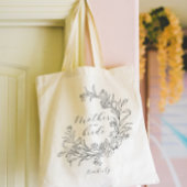 Bloemenkrans Persoonlijke Moeder van de Bruid Tote Bag