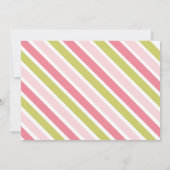 Bloemenkrans Save the Date uitnodiging (Achterkant)