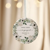  bloemenkrans | Verloving Keepsake Ornament