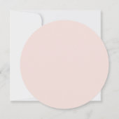 Bloemenkransdoop Kaart (Achterkant)