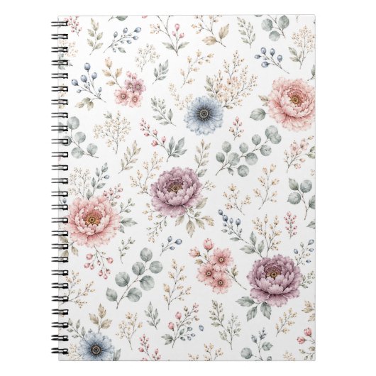 BLOEMENKRANT NOTITIEBOEK (Voorkant)
