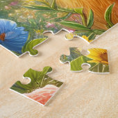 Bloemenkroon Hoogland Koe Legpuzzel (Zijkant)
