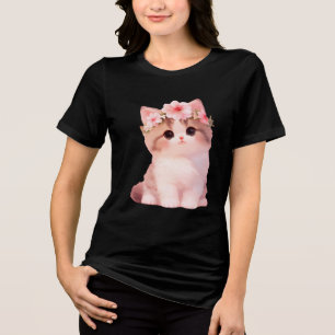 Bloemenkroon Kitty Charme Tri-Blend Shirt