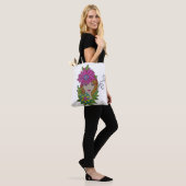 Bloemenkroon Meisje Boho Tassen Tas (Op model)