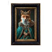  bloemenkroon Queen Fox Decoupage Tissuepapier