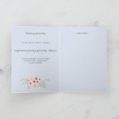 Bloemenkruis BAUTIZO Doop Baptism Programma (Binnen)