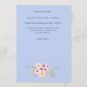 Bloemenkruis BAUTIZO Doop Doopprogramma Programmakaart (Achterkant)