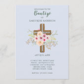 Bloemenkruis BAUTIZO Doop Doopprogramma Programmakaart (Voorkant)