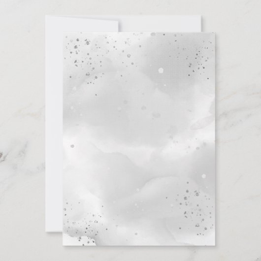 Bloemenkruis doop kaart (Achterkant)