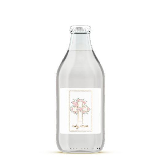 bloemenkruis Heilig Water Labels