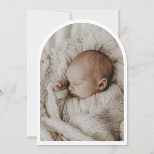 Bloemenkruis Moderne Katholieke Aangepaste Fotodoo Kaart (Achterkant)